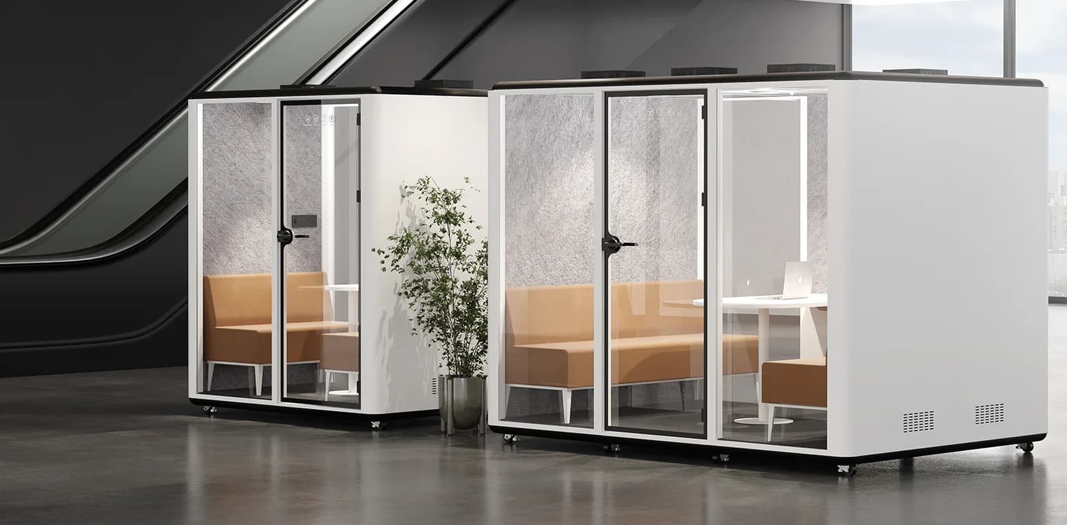 Cabine Acustica Corporativa 3 Lugares - SmartPod